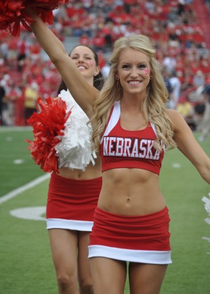 Cheerleaders from Nebraska