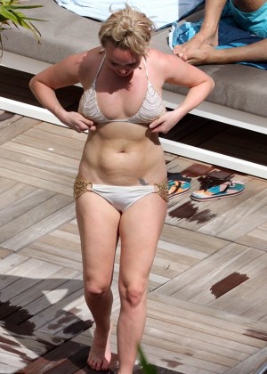 Jorgie Porter in a bikini in Hawaii