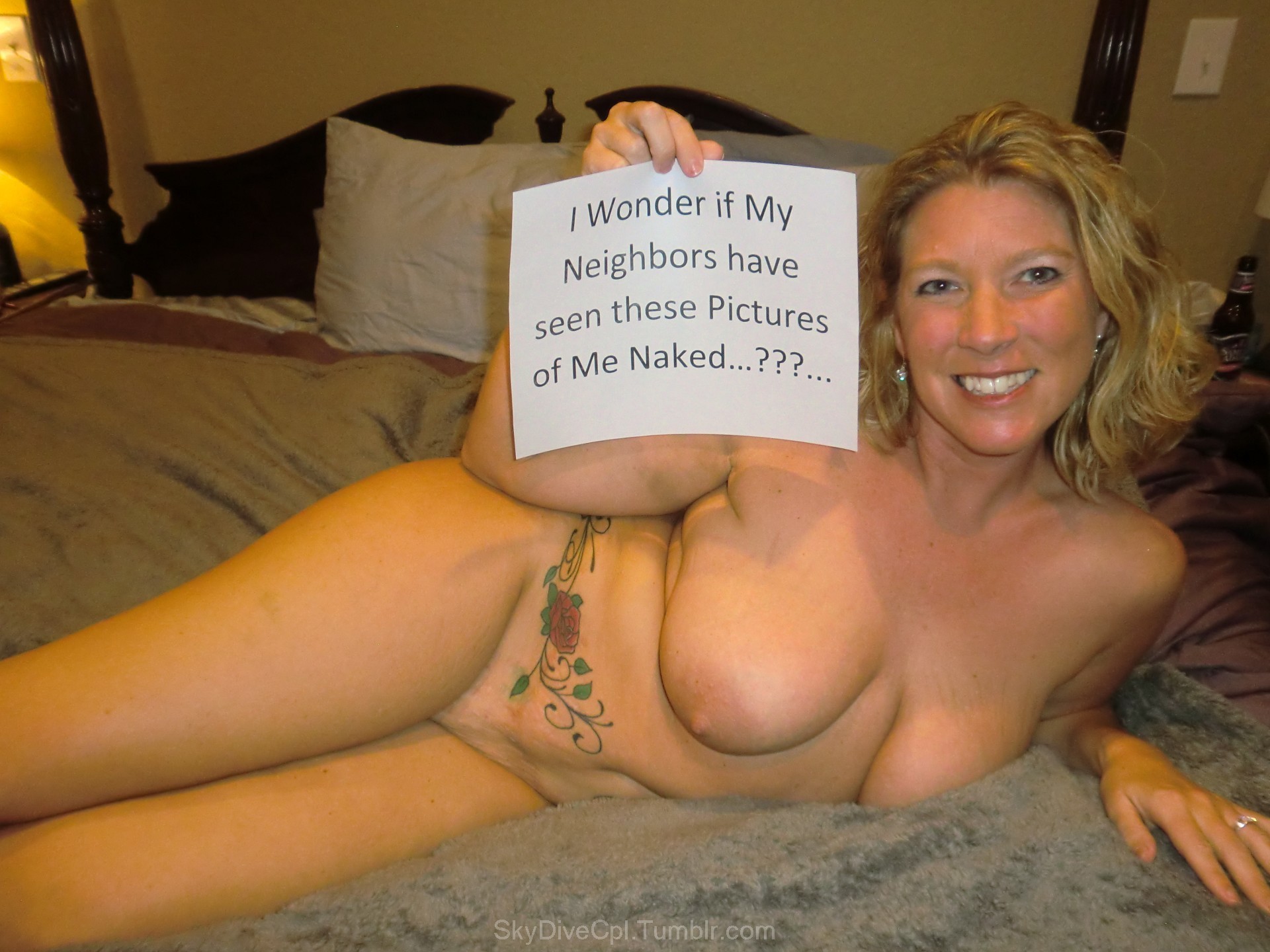 Nude wife captions