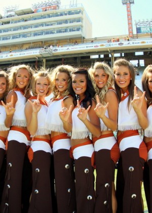 The real cheerleaders from Texas
